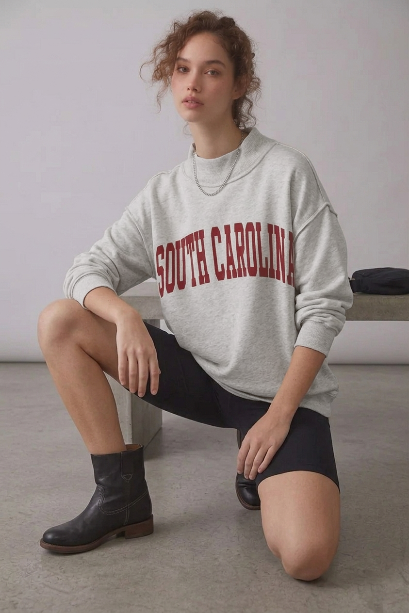 SOUTH CAROLINA Reversible Graphic Sweatshirt