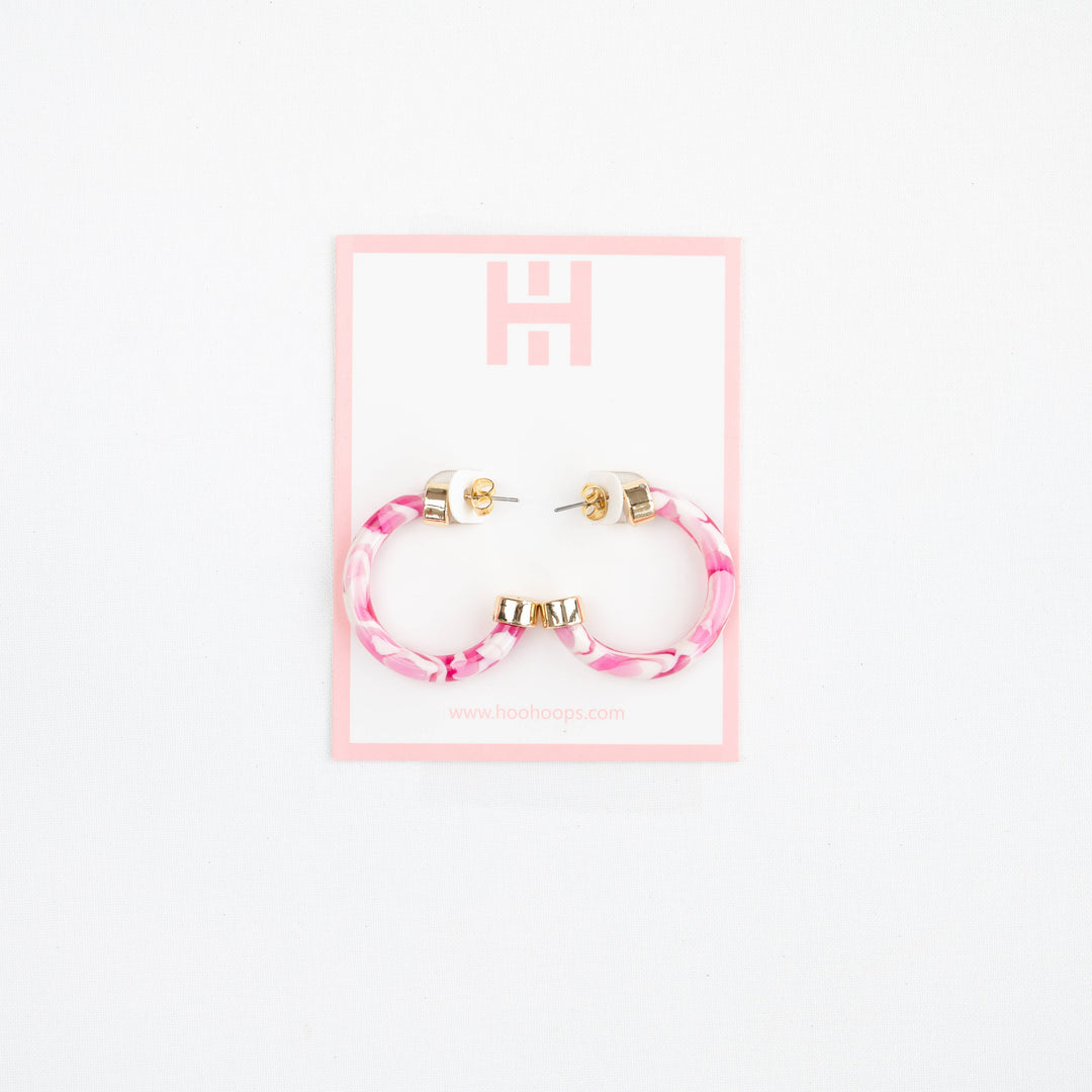 Hoo Hoops Mini Pink Confetti