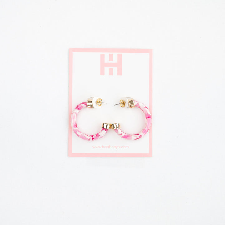 Hoo Hoops Mini Pink Confetti