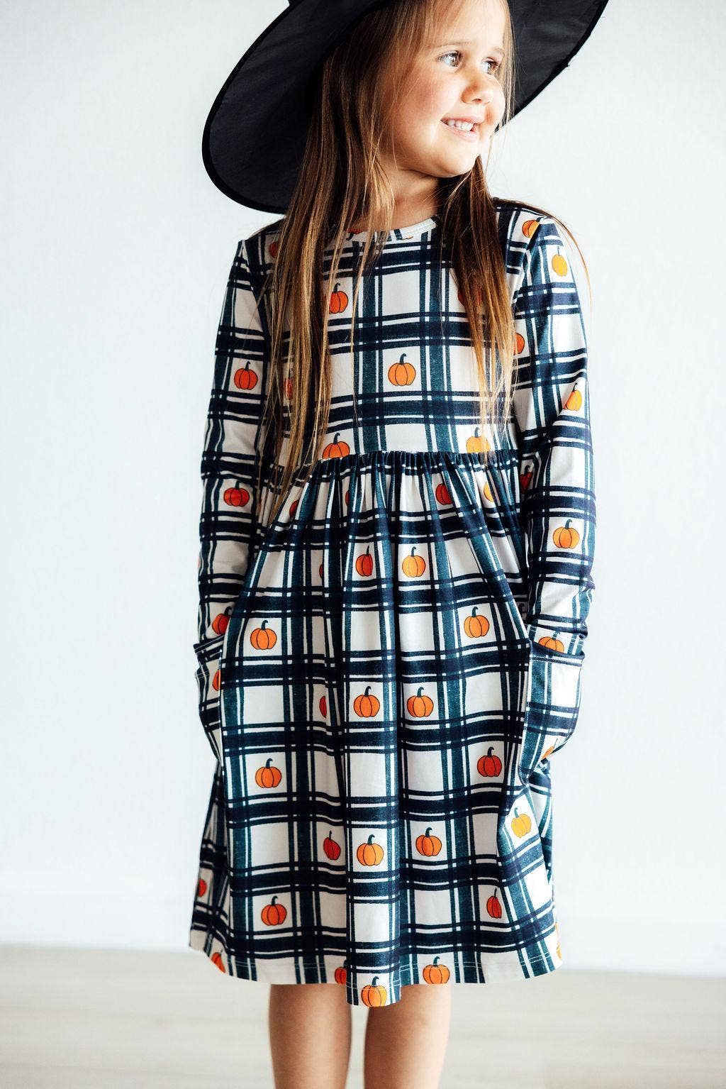 L/S Pocket Twirl Dress