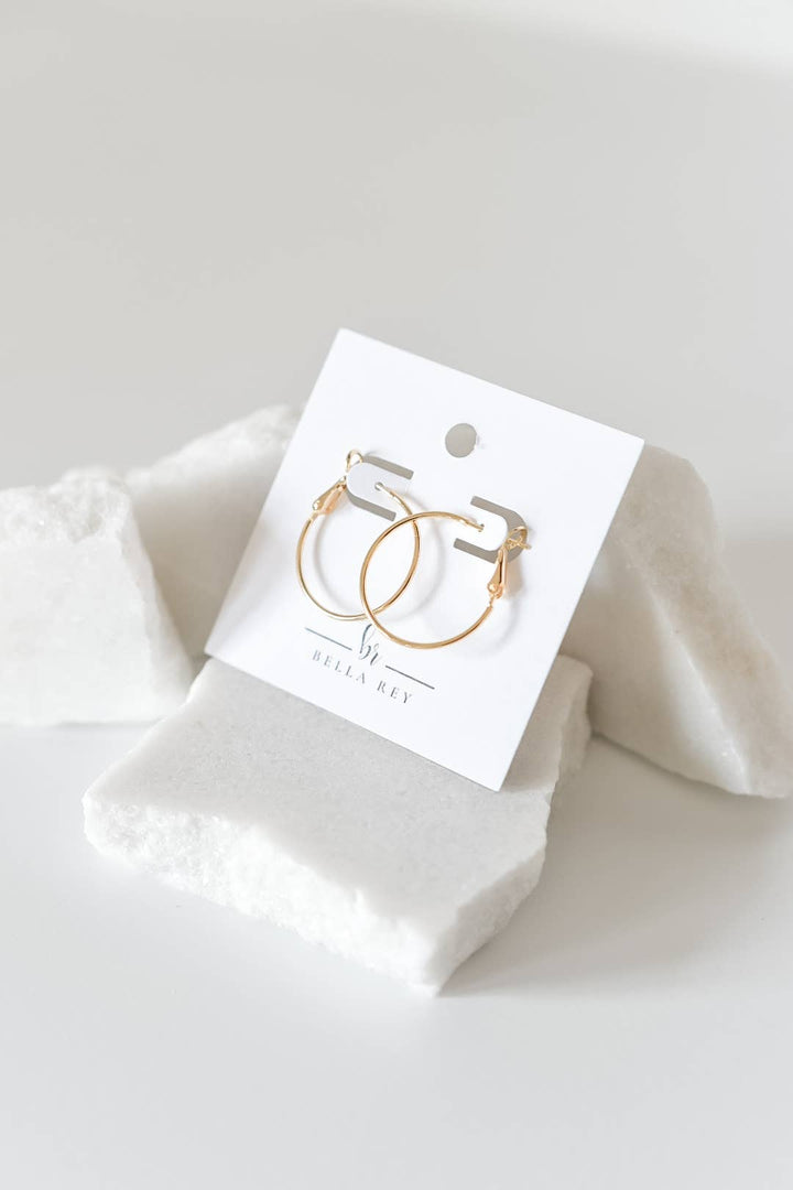 30 mm Gold Hoops