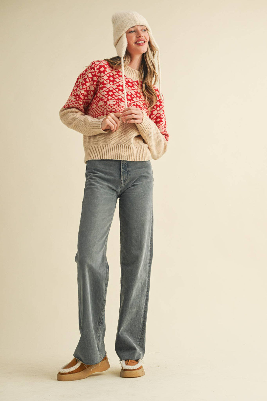 Winter Geo Sweater