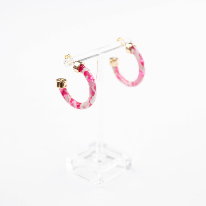 Hoo Hoops Mini Pink Confetti