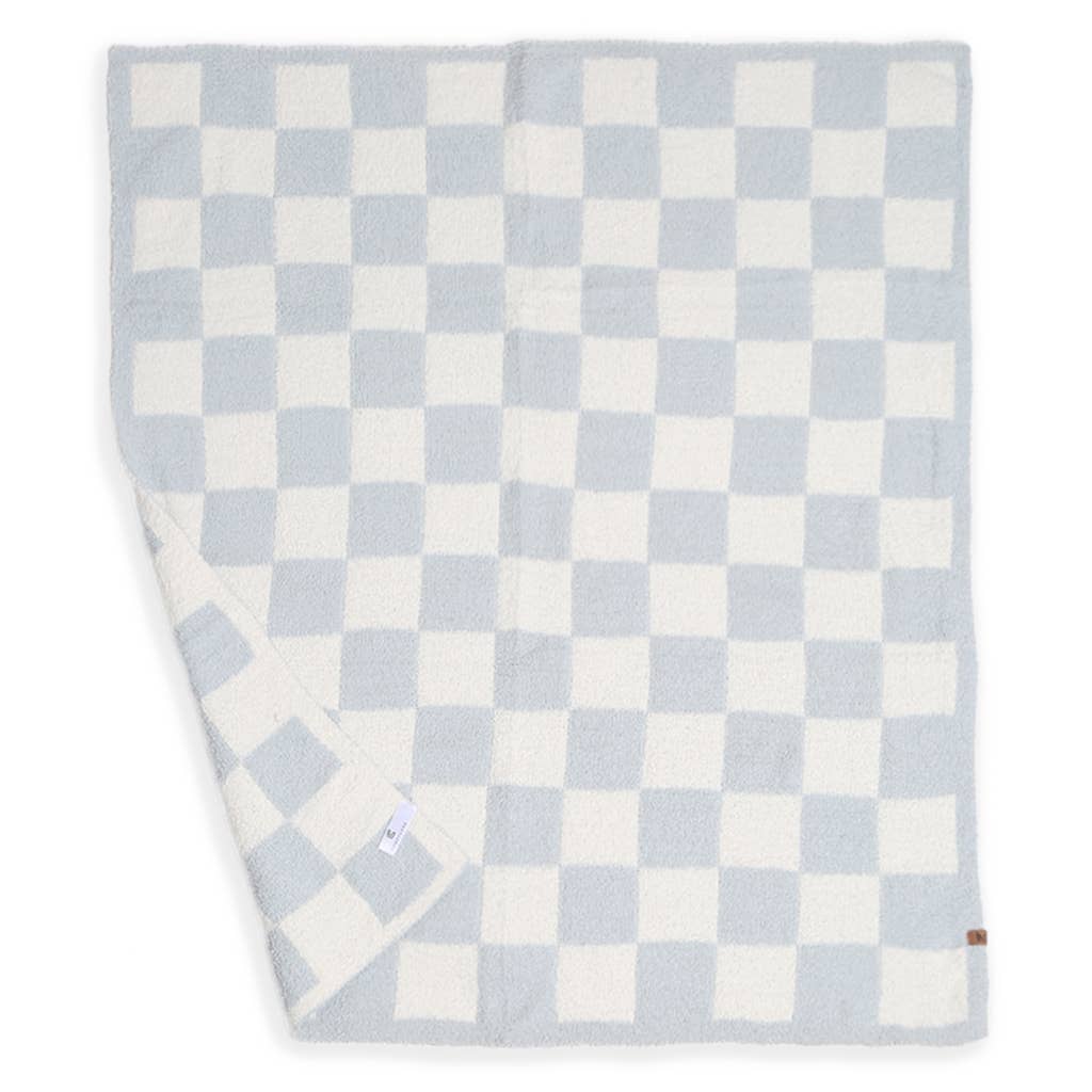 Kids Checkered Pattern Blanket