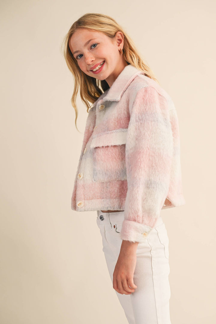 GIRLS CROPPED JACKET