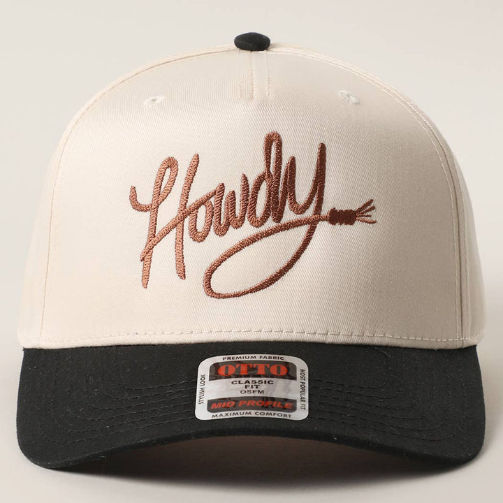 Howdy Two-Tone Trucker Hat