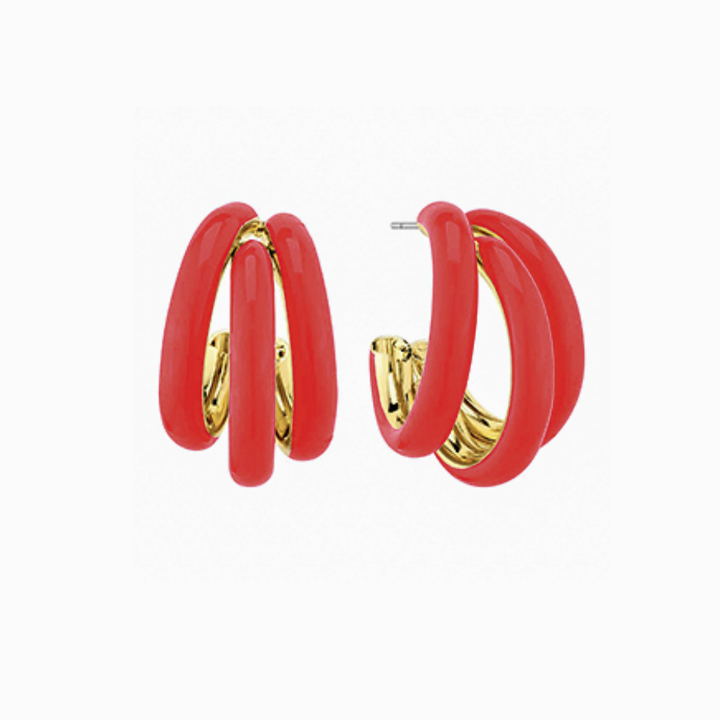Petite Tri-Hoop Earrings