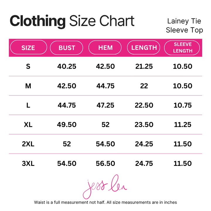Lainey Tie Sleeve Top