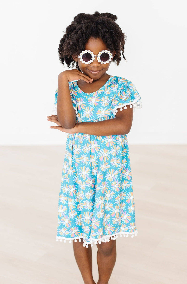 Daisy Pom Pom Dress