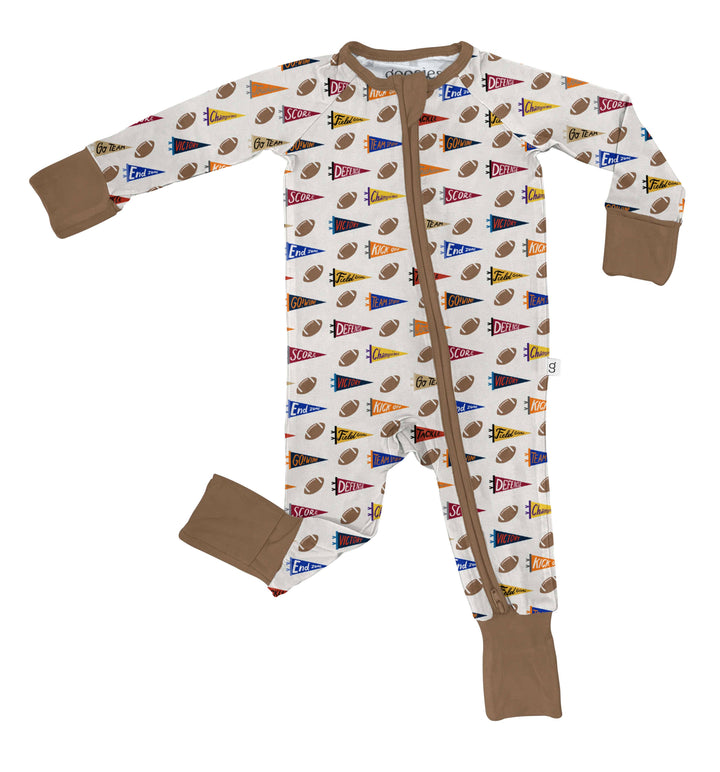 Zip Pjs Varsity Football Flags