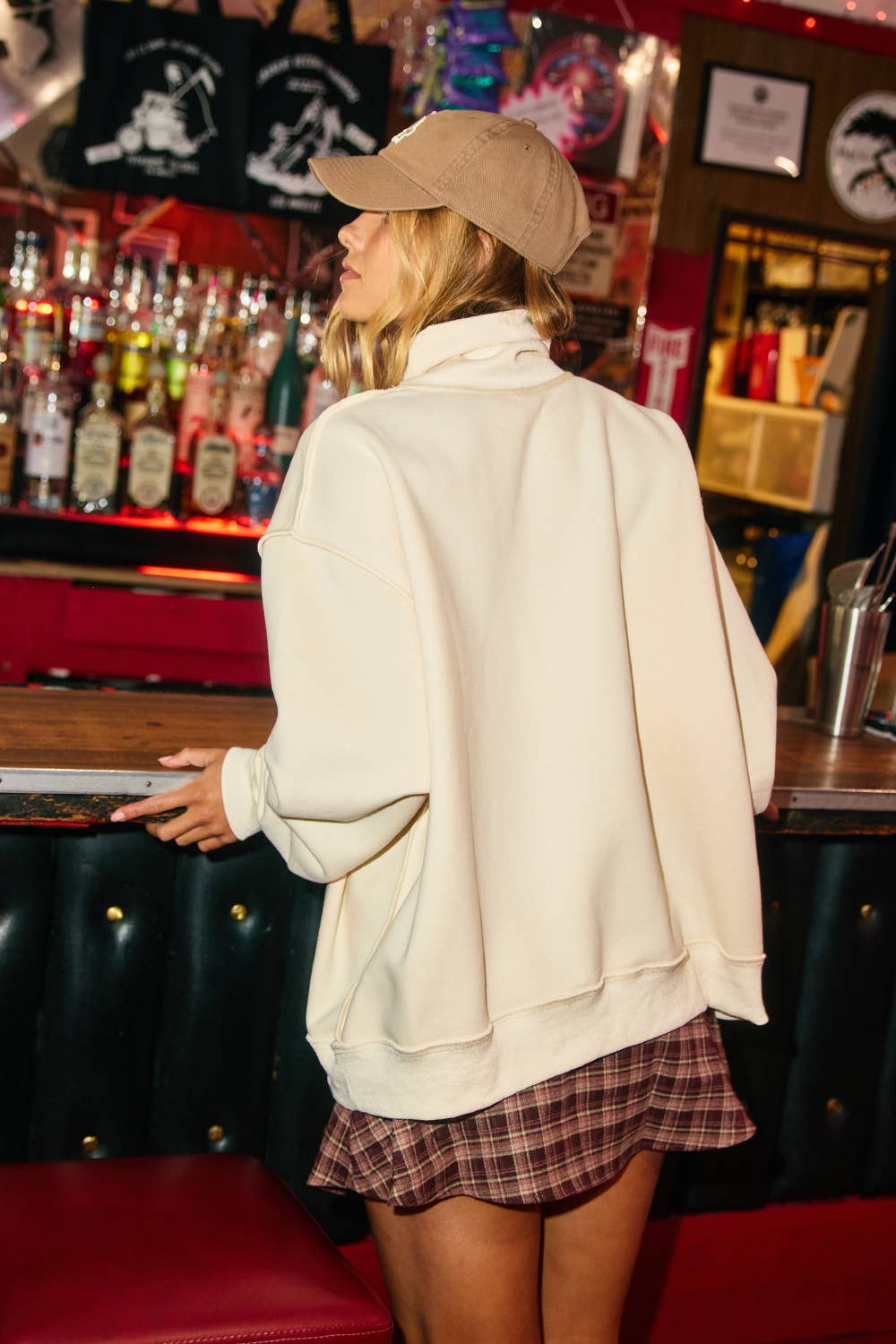 Butter Yellow Sweatshirt