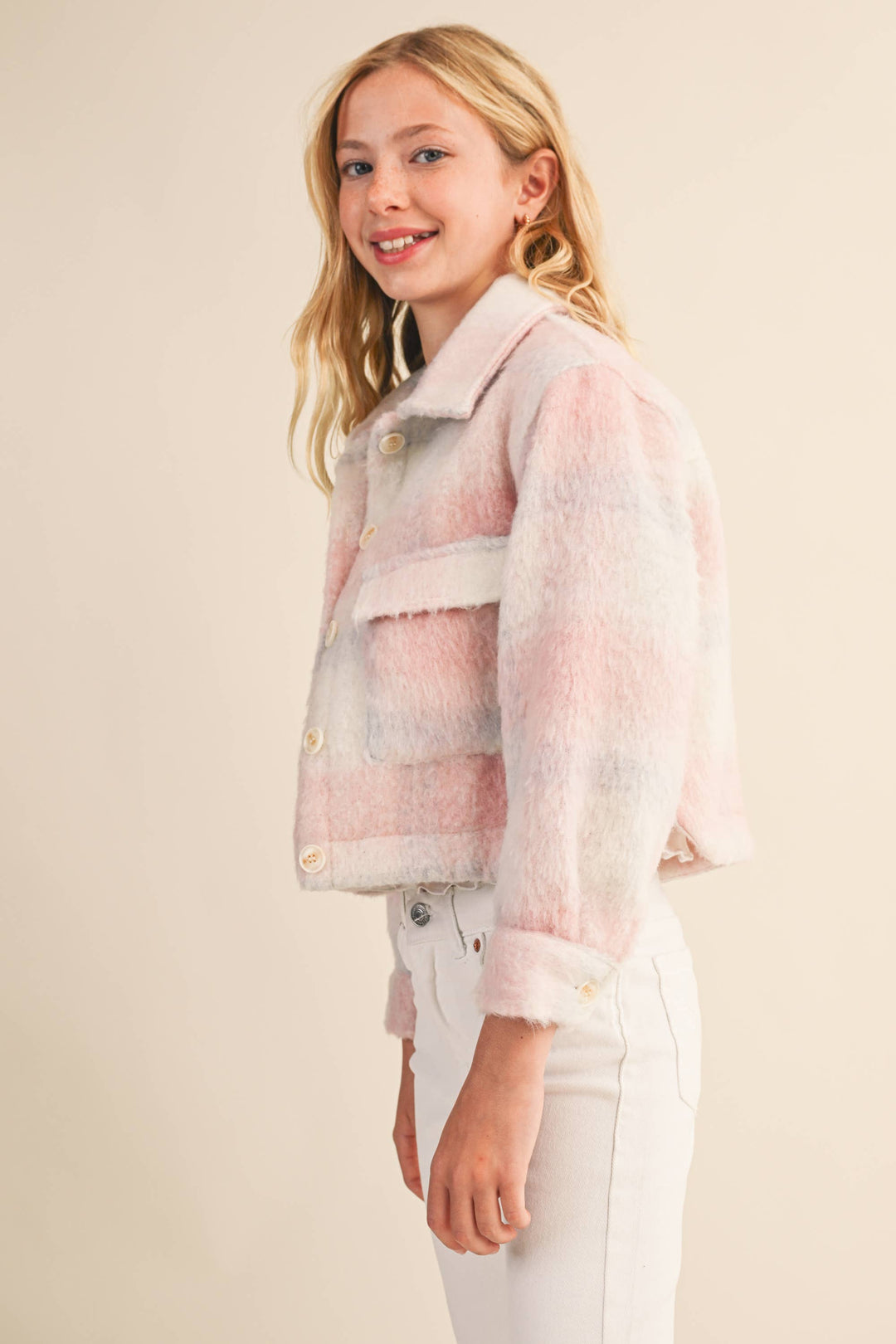 GIRLS CROPPED JACKET