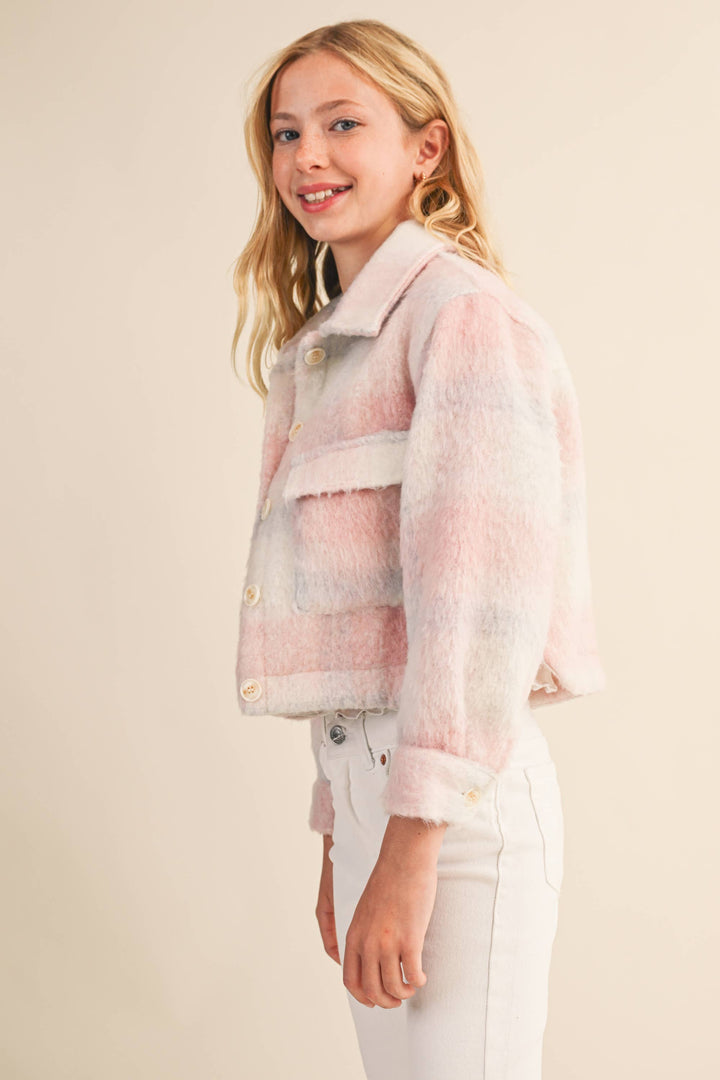 GIRLS CROPPED JACKET