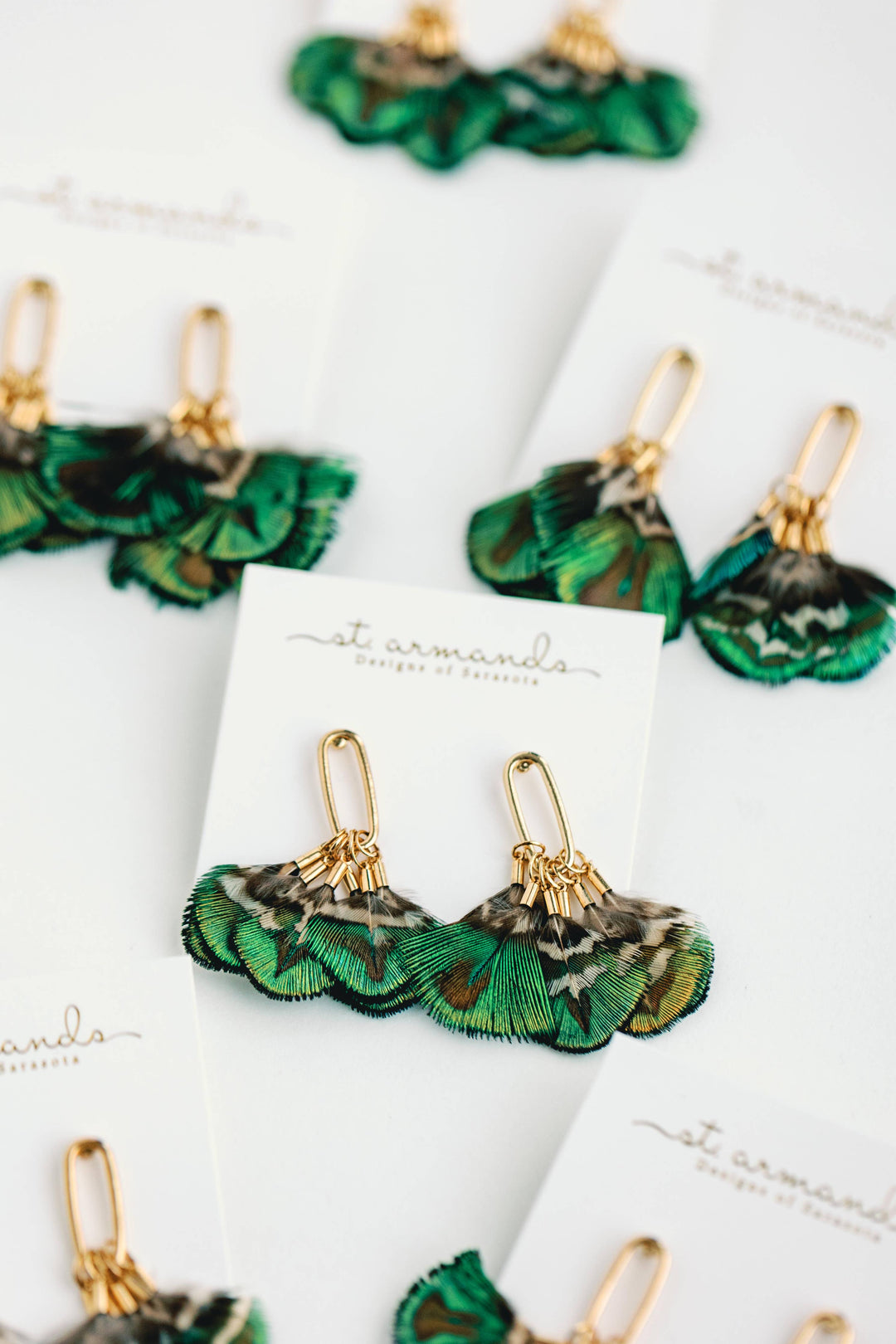 Mallard Feather Earrings