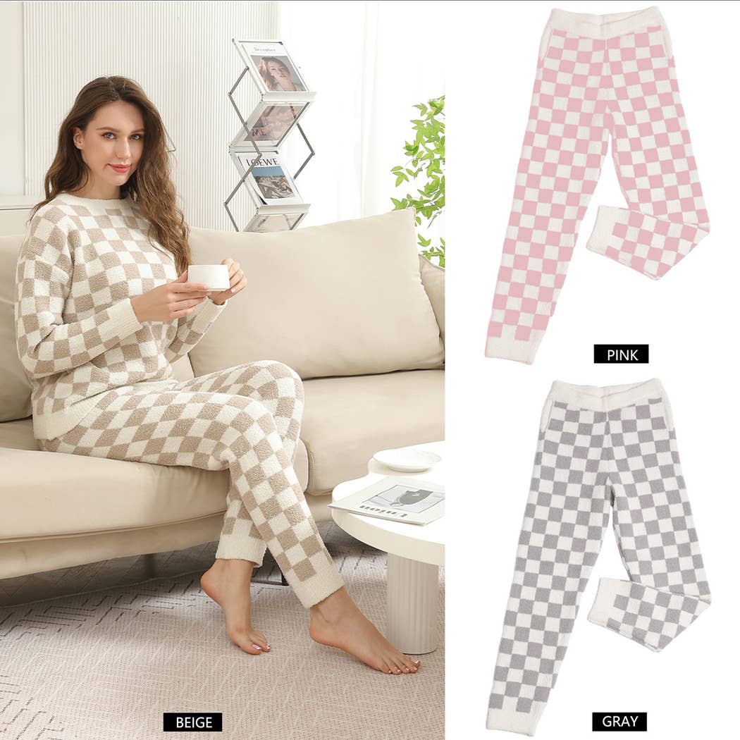 Checkered Lounge Pants