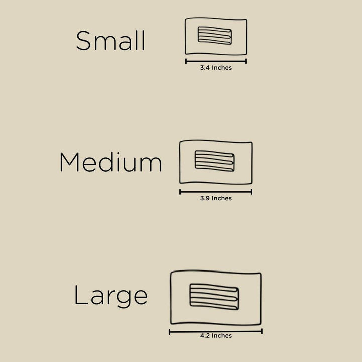 Flat Rectangle Hair Clip | Large | Merry Pinkmas