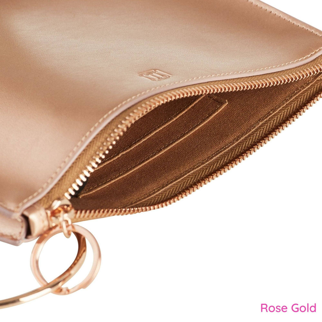 O Bracelet Bag: Rose Gold