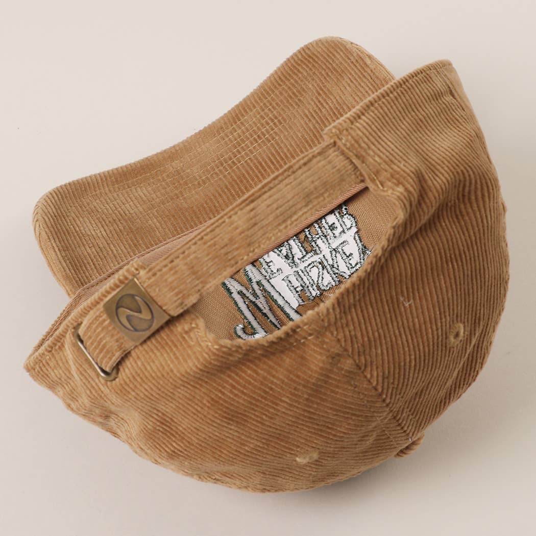 WHISKEY WEATHER Corduroy Cap