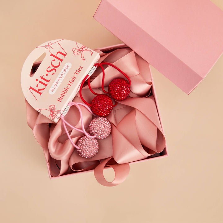 Holiday Bubble Hair Ties