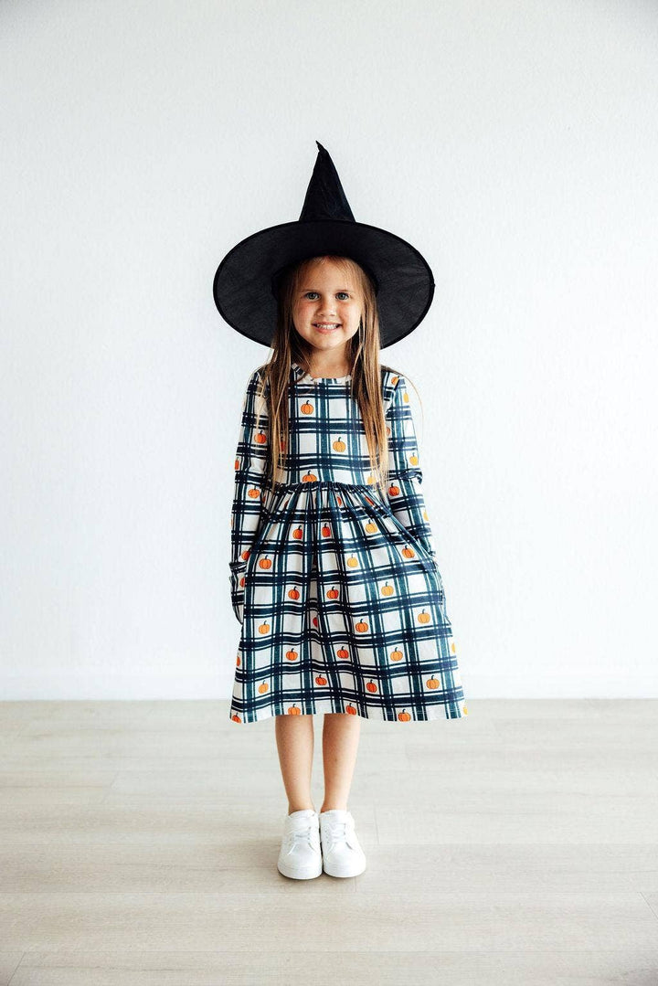 L/S Pocket Twirl Dress