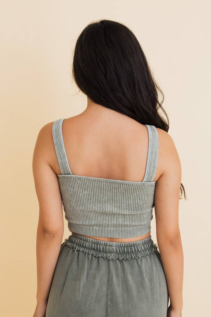 Ribbed Padded Bralette