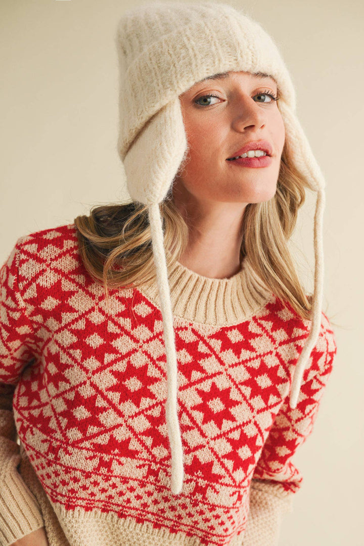 Winter Geo Sweater