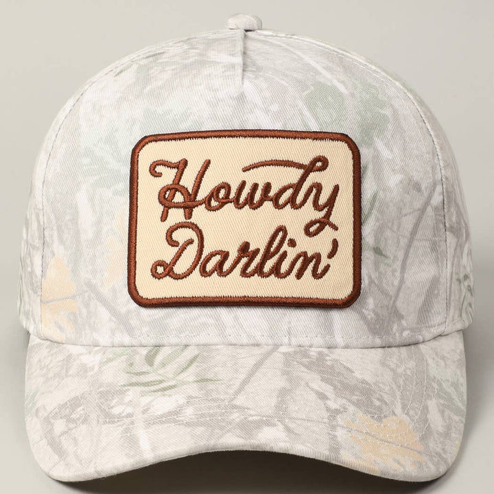 Howdy Darlin' Camo Trucker Hat