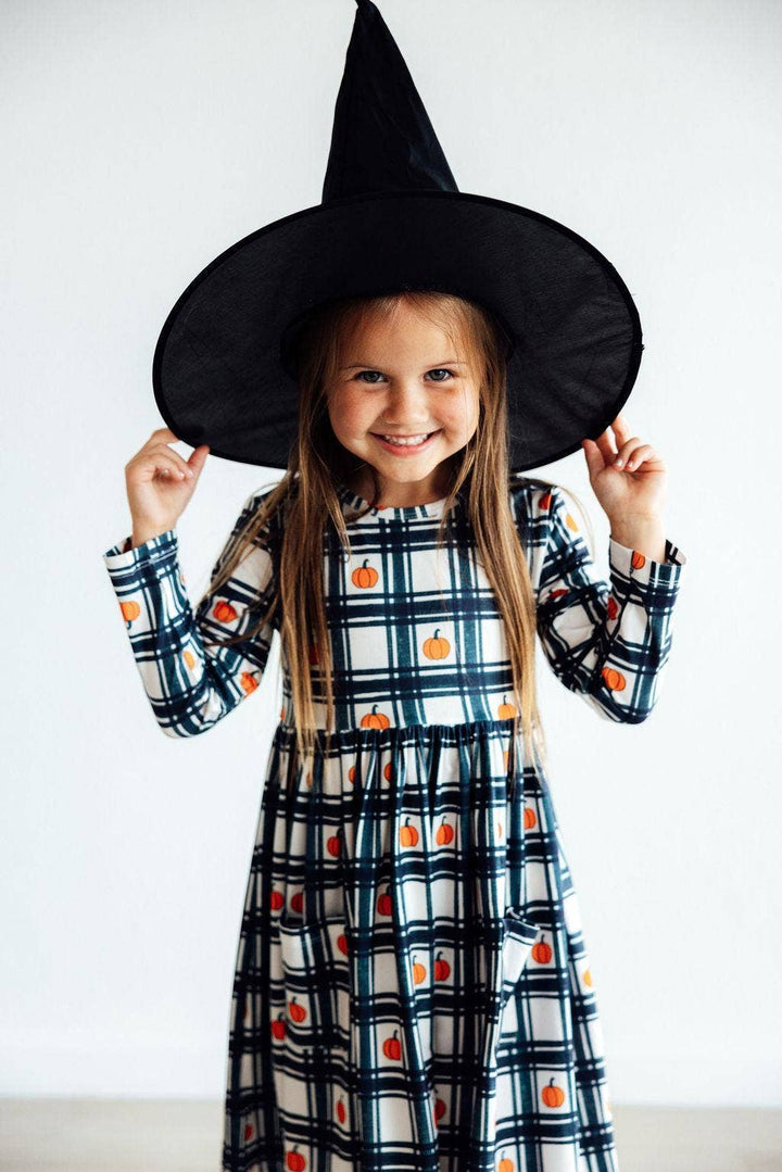 L/S Pocket Twirl Dress