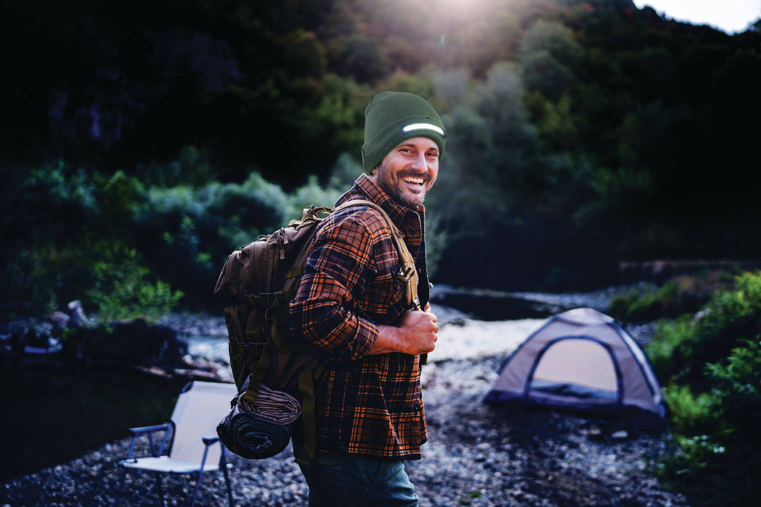 Rechargeable LED Beanie
