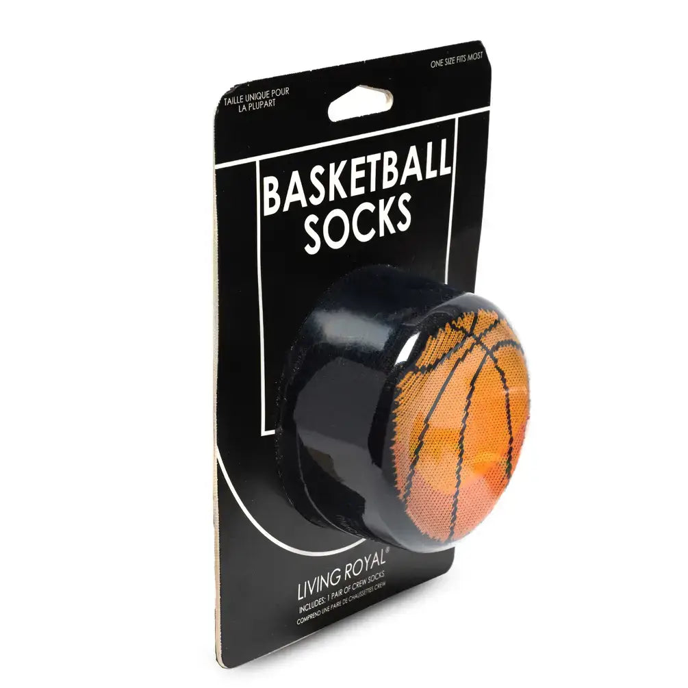 3D Packaged Basketball Socks