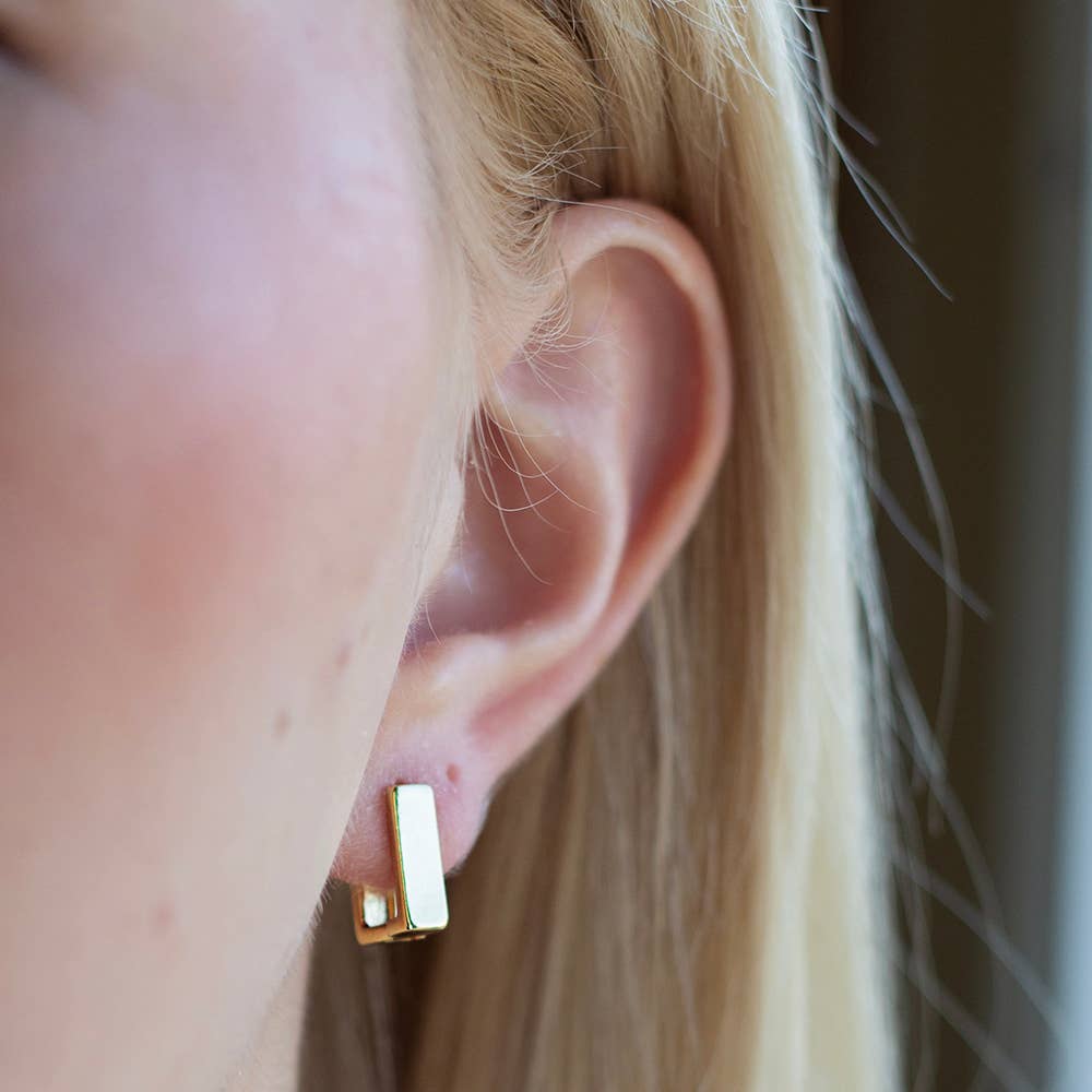 Small Square Hoops