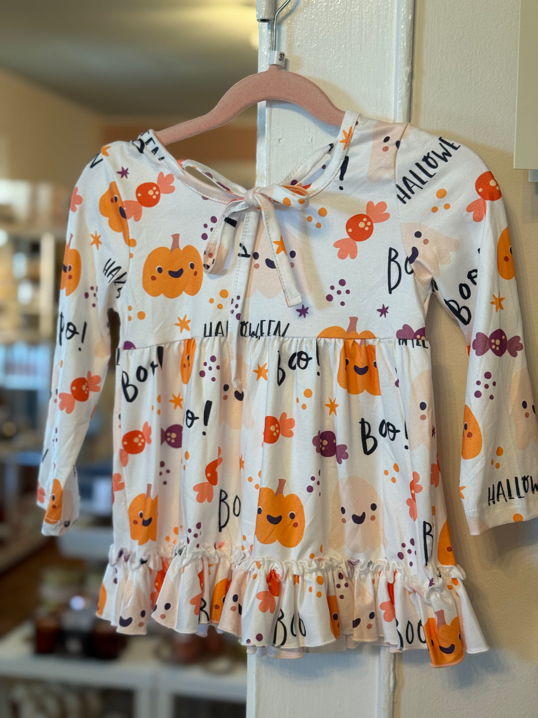 Pumpkin and Candy Dress Set