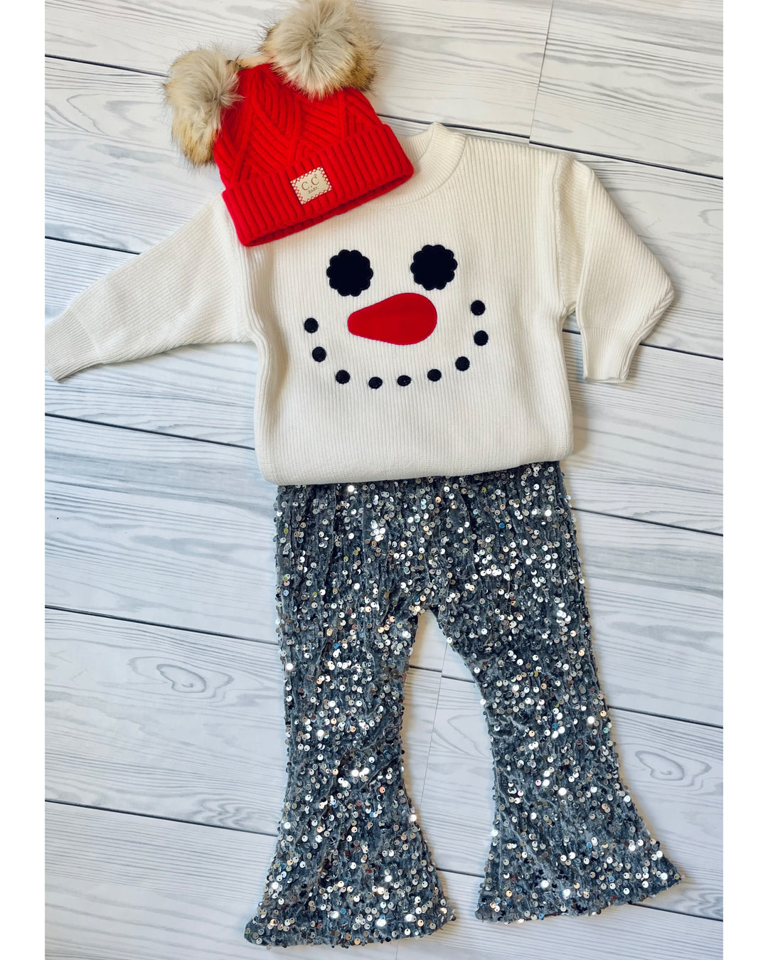 Snowman Face Sweater
