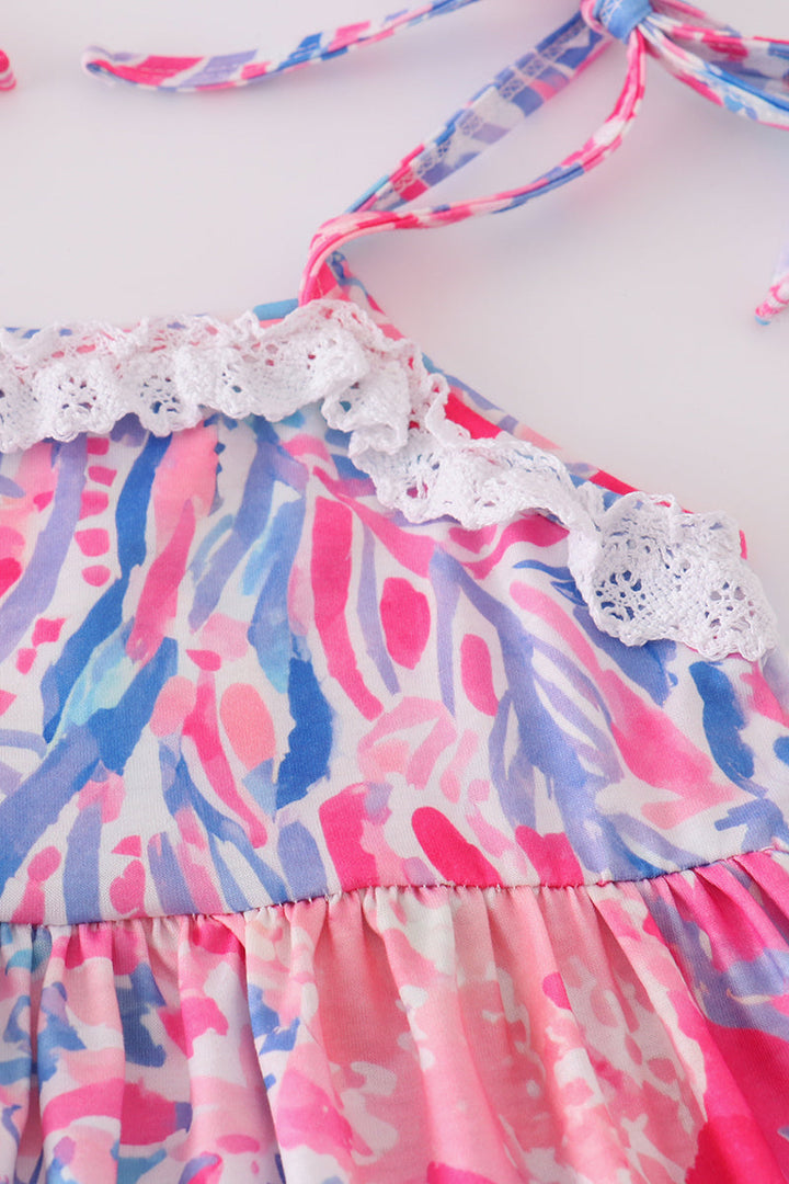 Tropical Sunset Waves Set