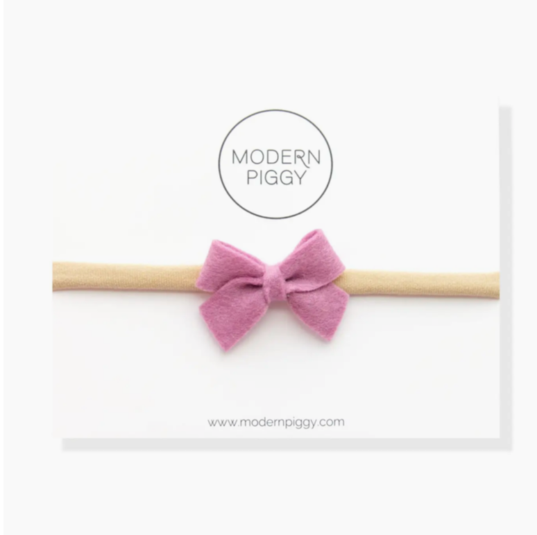 Baby Bow: Nylon Headband