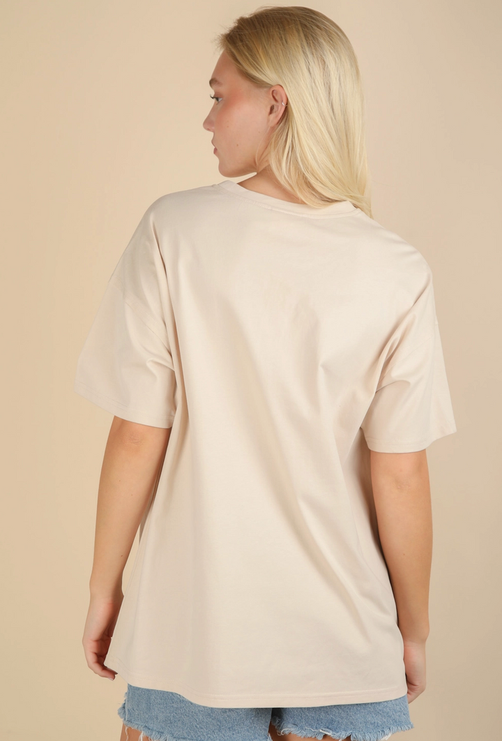 Oversized Cowboy Graphic Tee