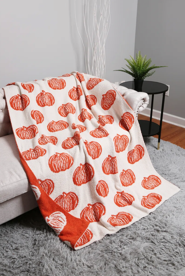 Pumpkin Blanket