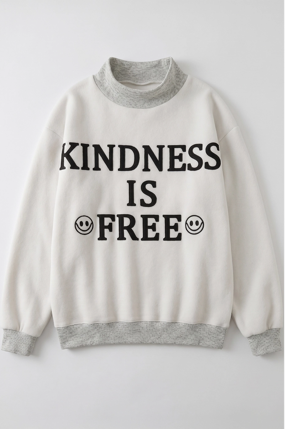 'KINDNESS IS FREE' Reversible Sweatshirt
