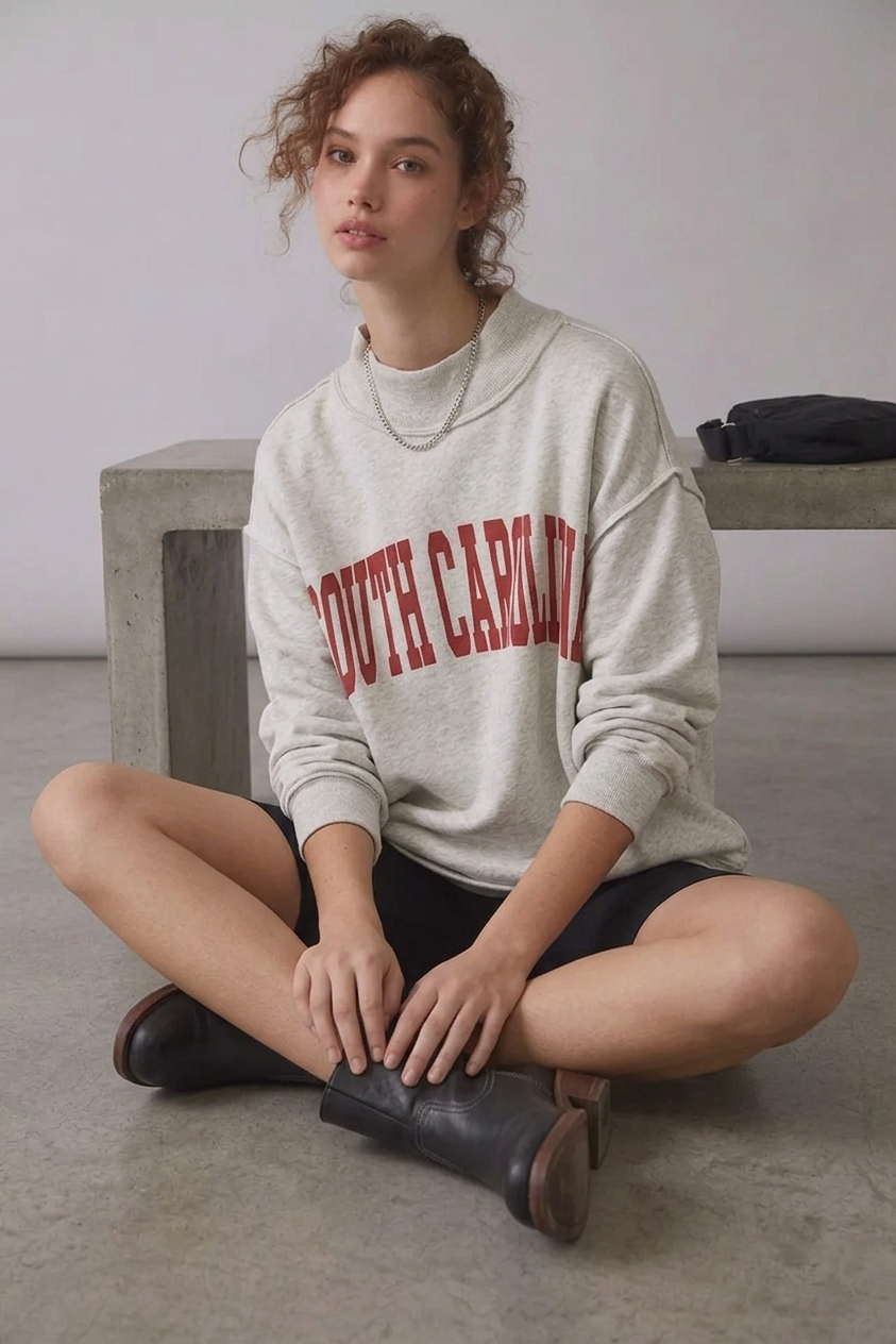 SOUTH CAROLINA Reversible Graphic Sweatshirt
