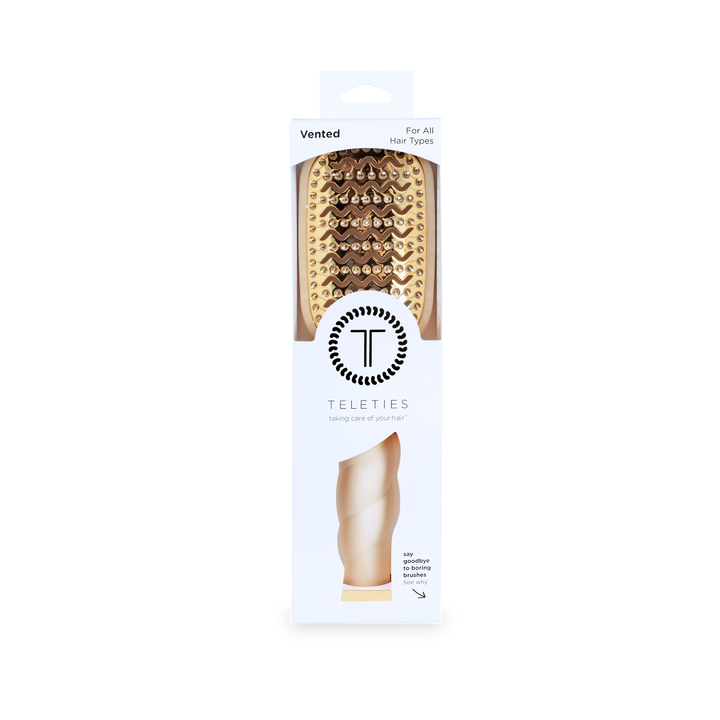 Vented Hair Brush | Tan