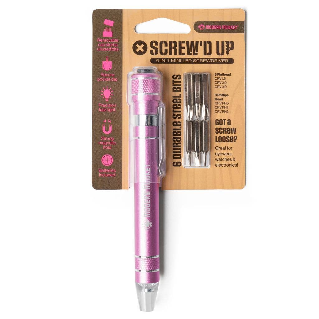 6-in-1 Mini LED Screwdriver