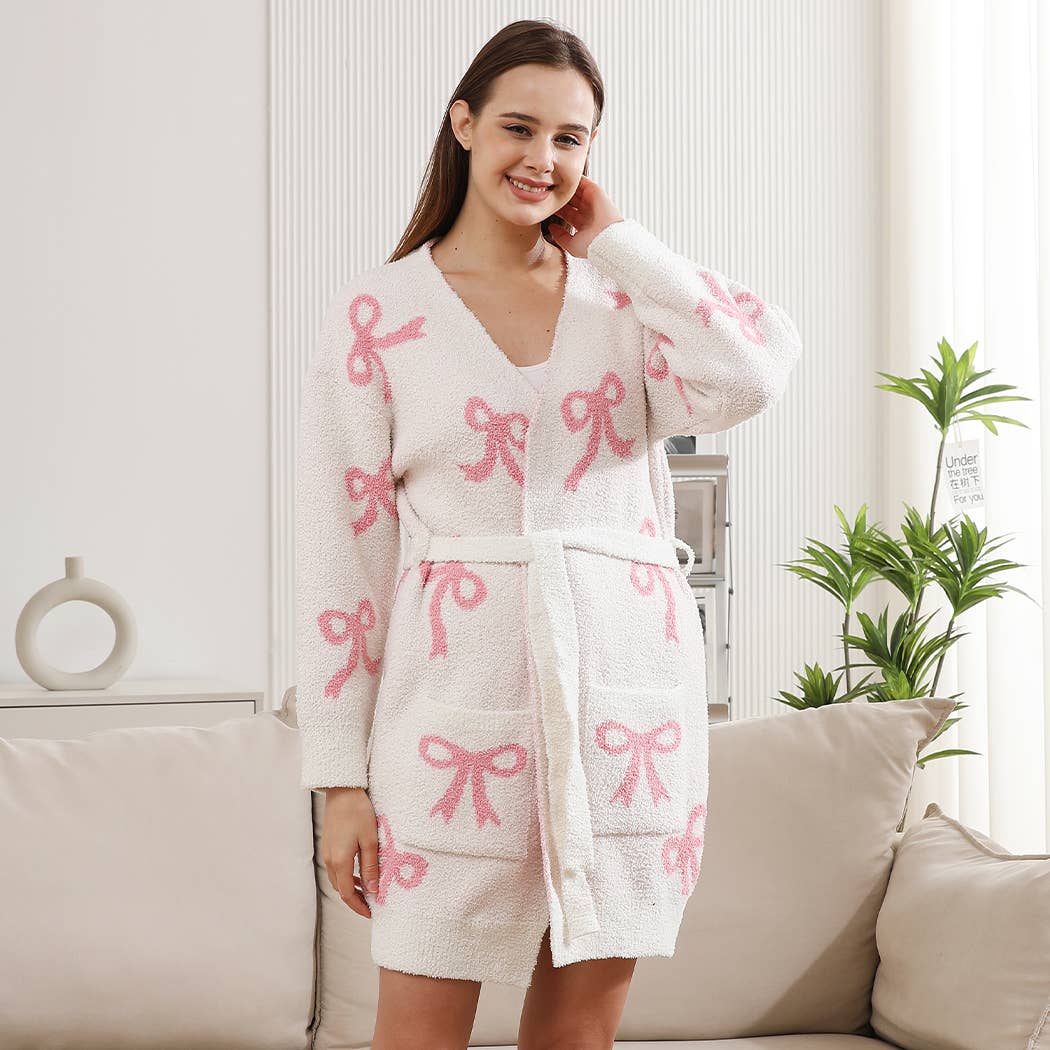 Pink Ribbon Robe