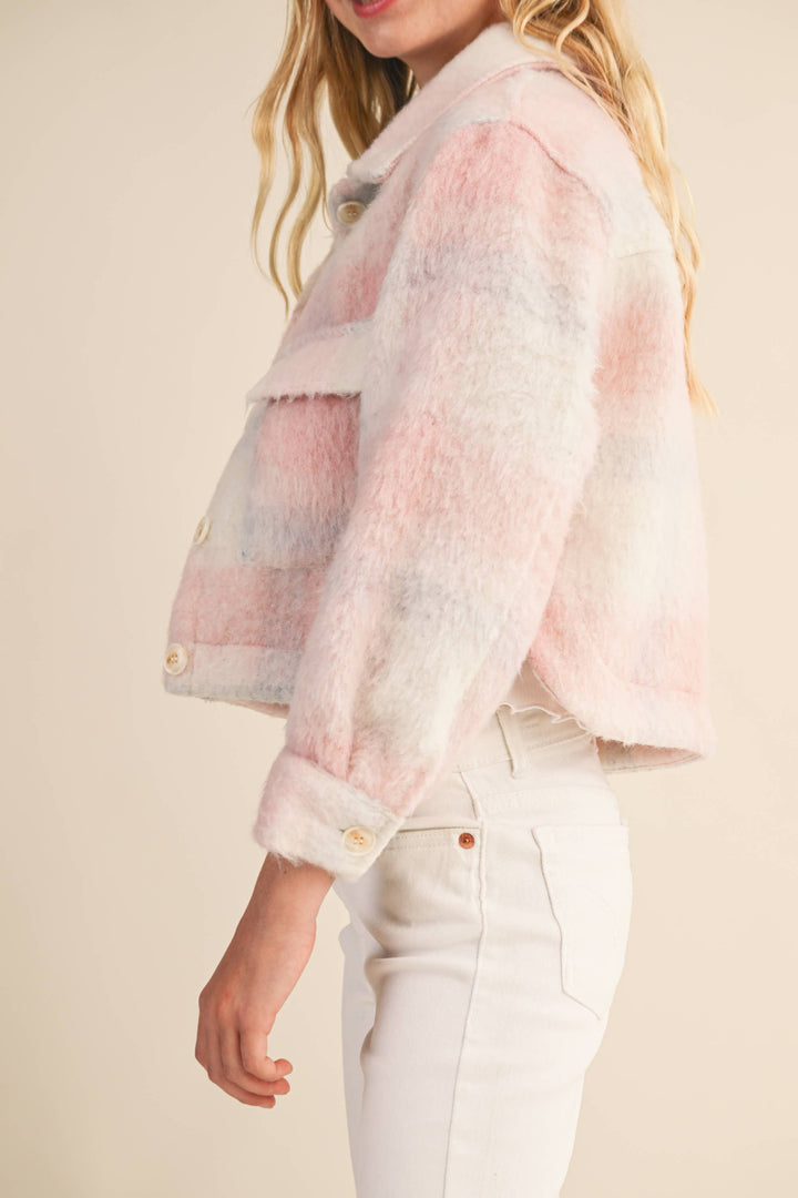GIRLS CROPPED JACKET