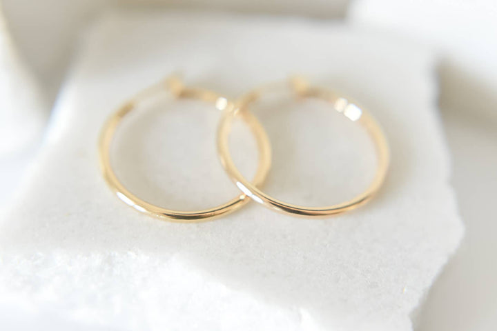 30 mm Gold Hoops