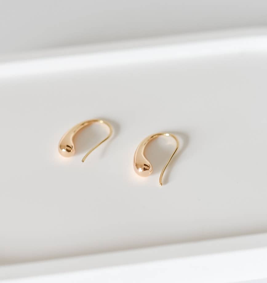 Aspen Teardrop Hoops
