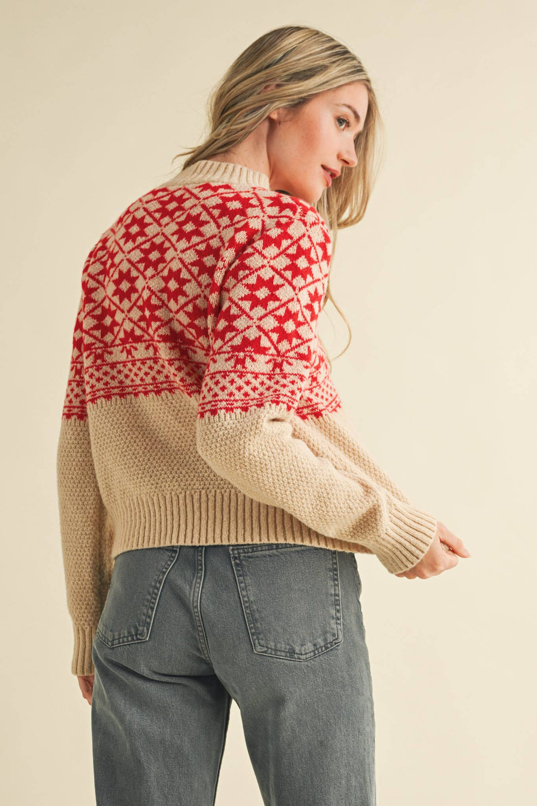 Winter Geo Sweater