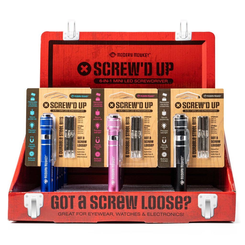 6-in-1 Mini LED Screwdriver