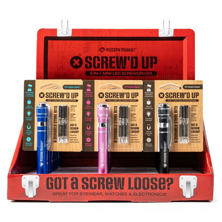6-in-1 Mini LED Screwdriver