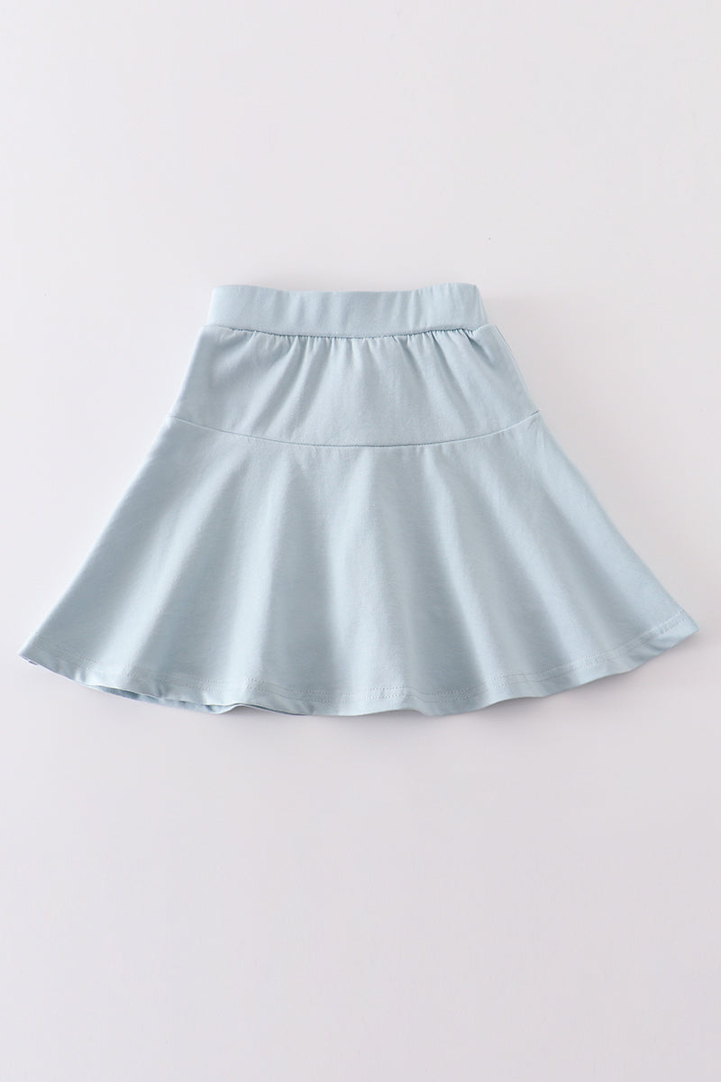 Light Blue Skort