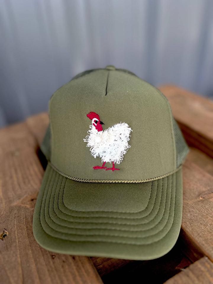 Mother Clucker Fluffy Trucker Hat